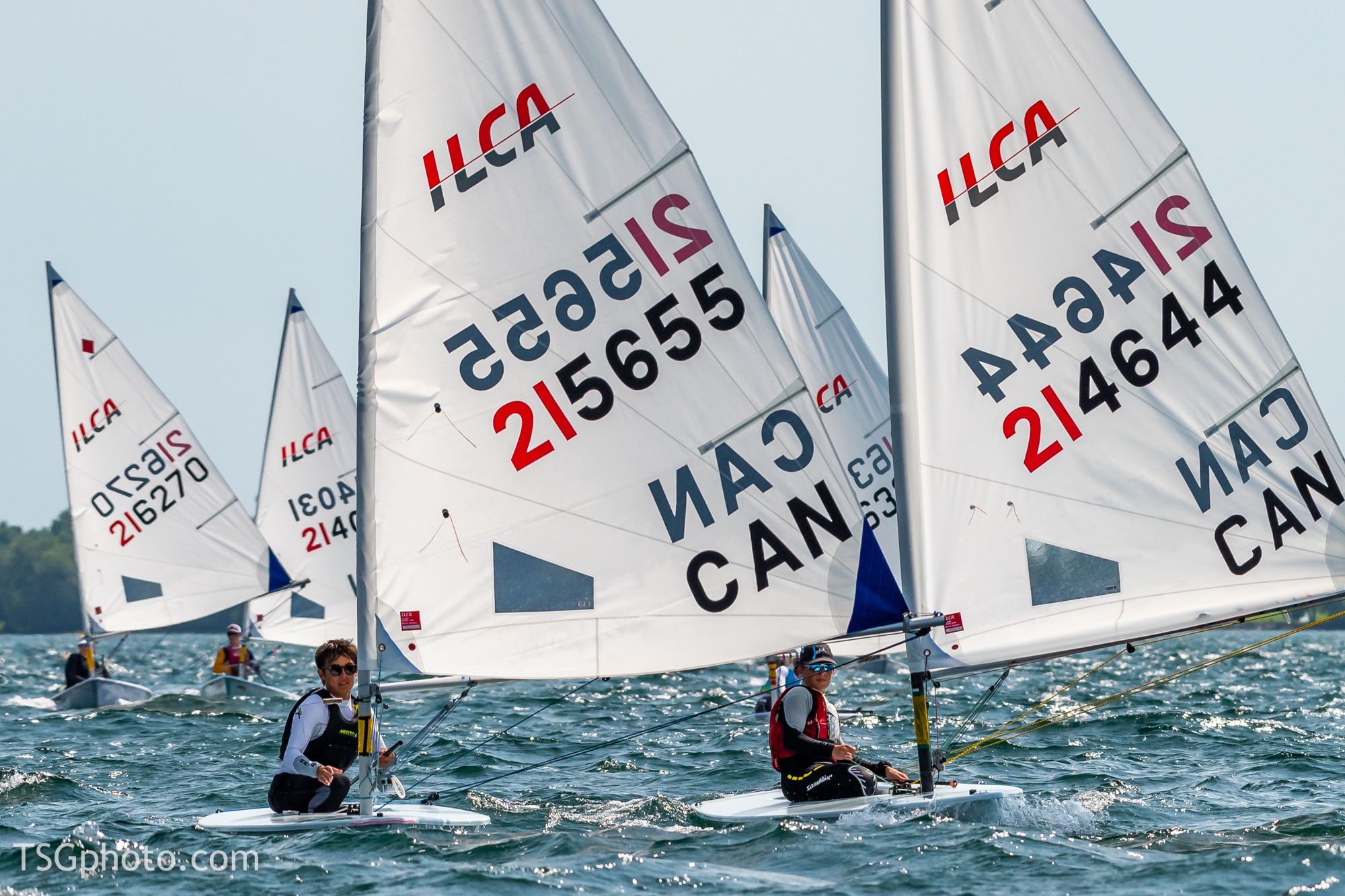 ILCA downwind youth