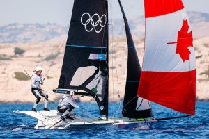 Lewin-LaFrance sisters sailing 
